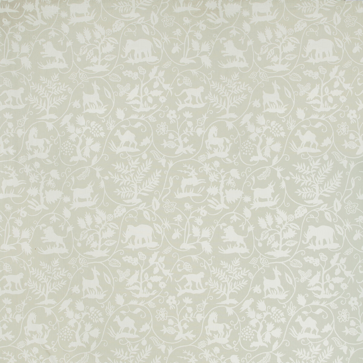 Animaltale fabric in pumice color - pattern ANIMALTALE.16.0 - by Kravet Basics in the Bermuda collection