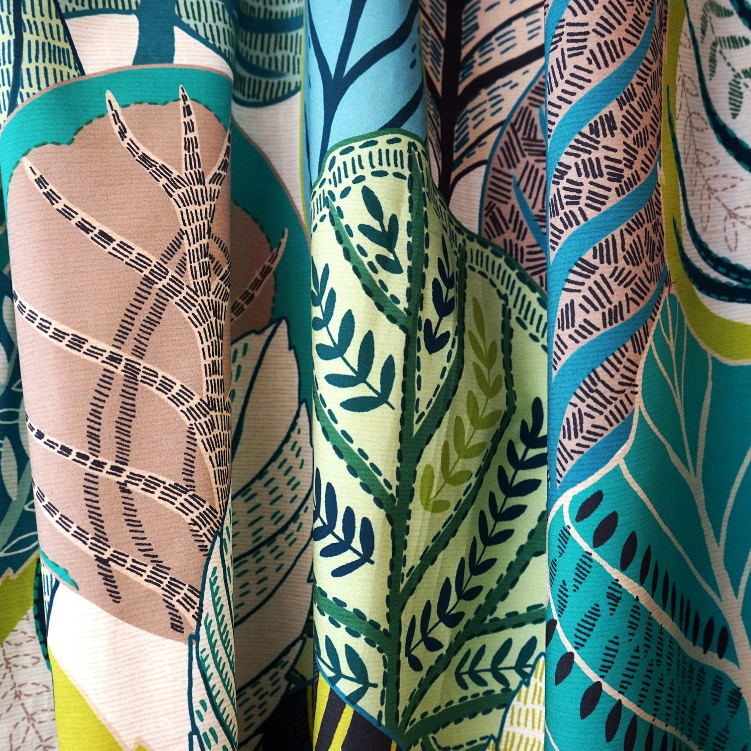 Ashanti fabric in 73 color - pattern number Ashanti73SJ101 - by JF Fabrics in the JF Studio collection