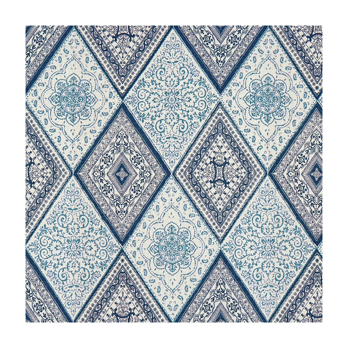 Avanash fabric in atlantic color - pattern AVANASH.5.0 - by Kravet Design in the Constantinople collection