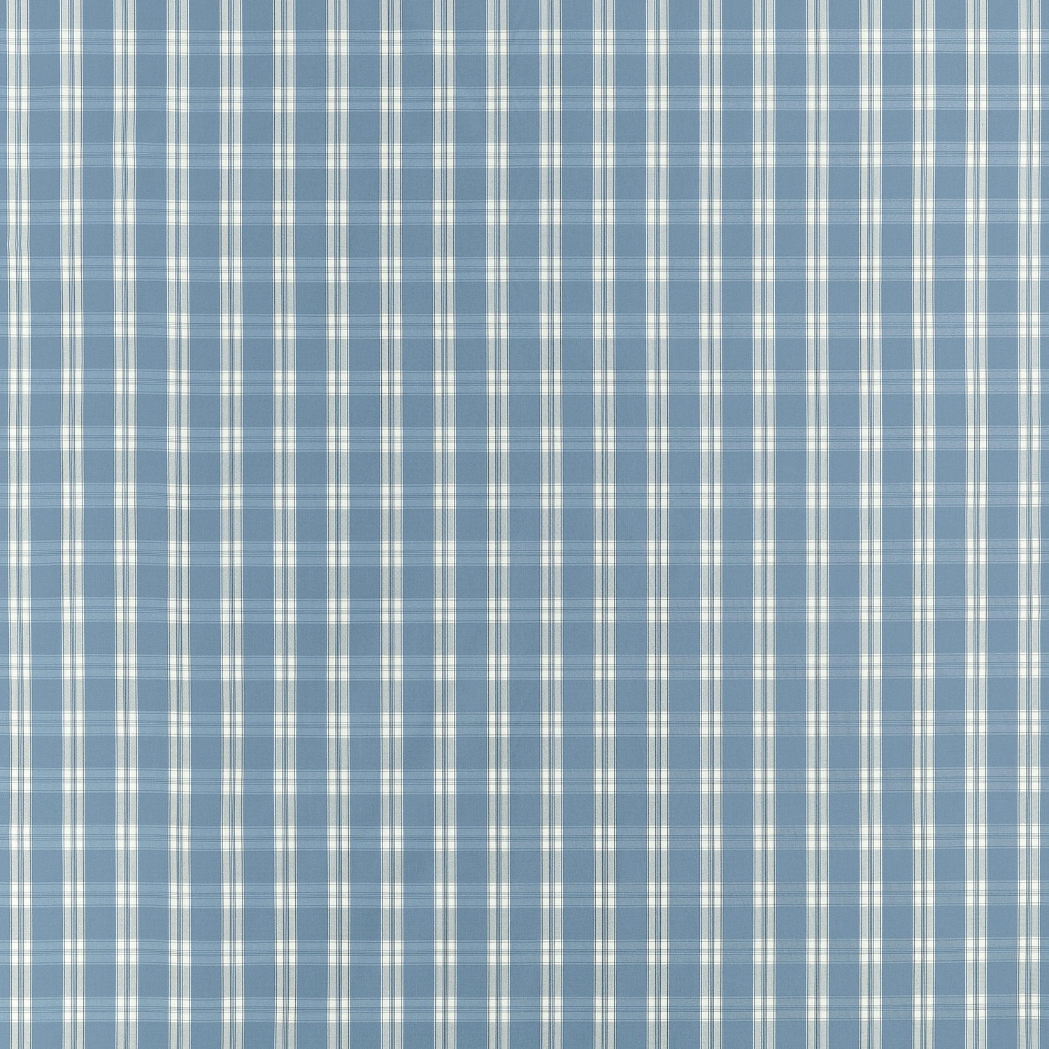 Payton Check fabric in blue color - pattern number AW10708 - by Anna French in the Clermont collection