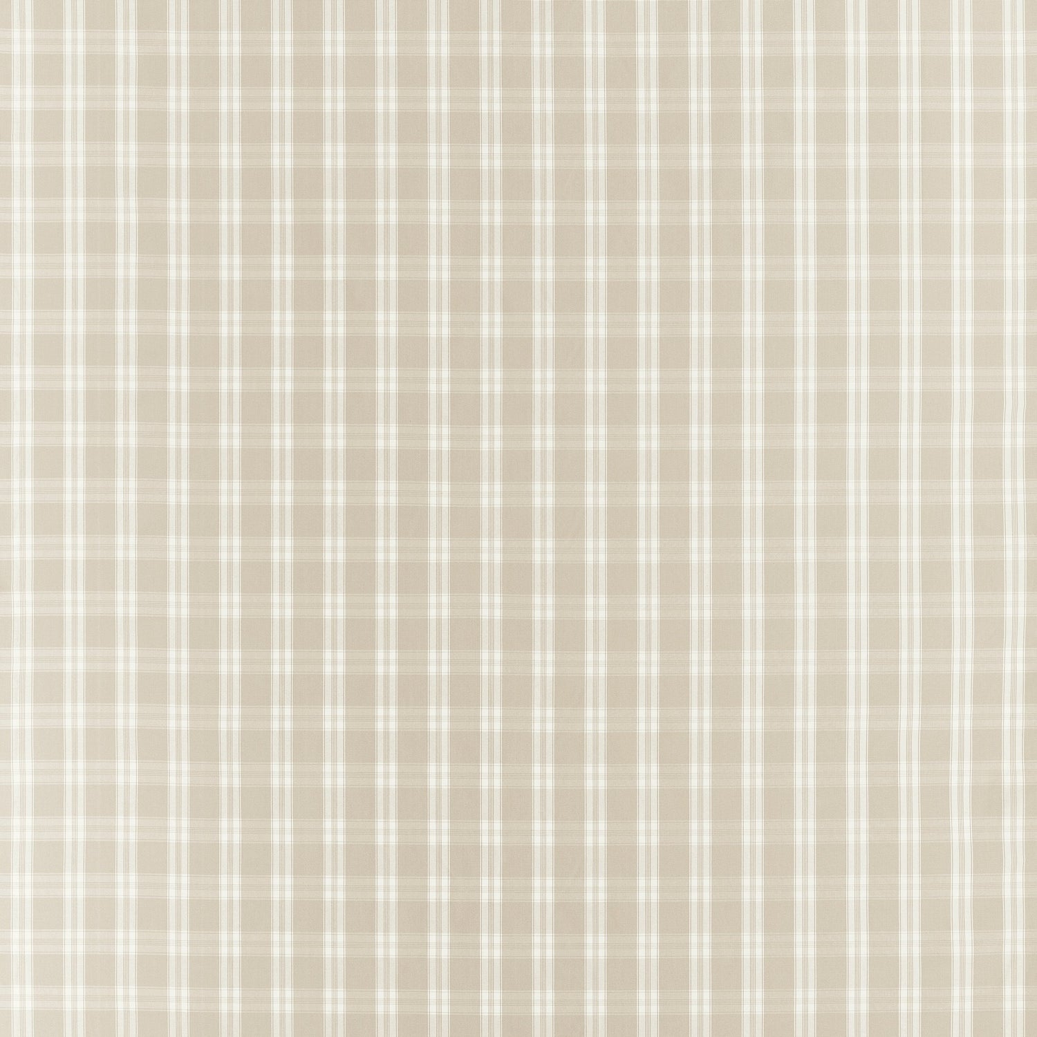Payton Check fabric in beige color - pattern number AW10710 - by Anna French in the Clermont collection