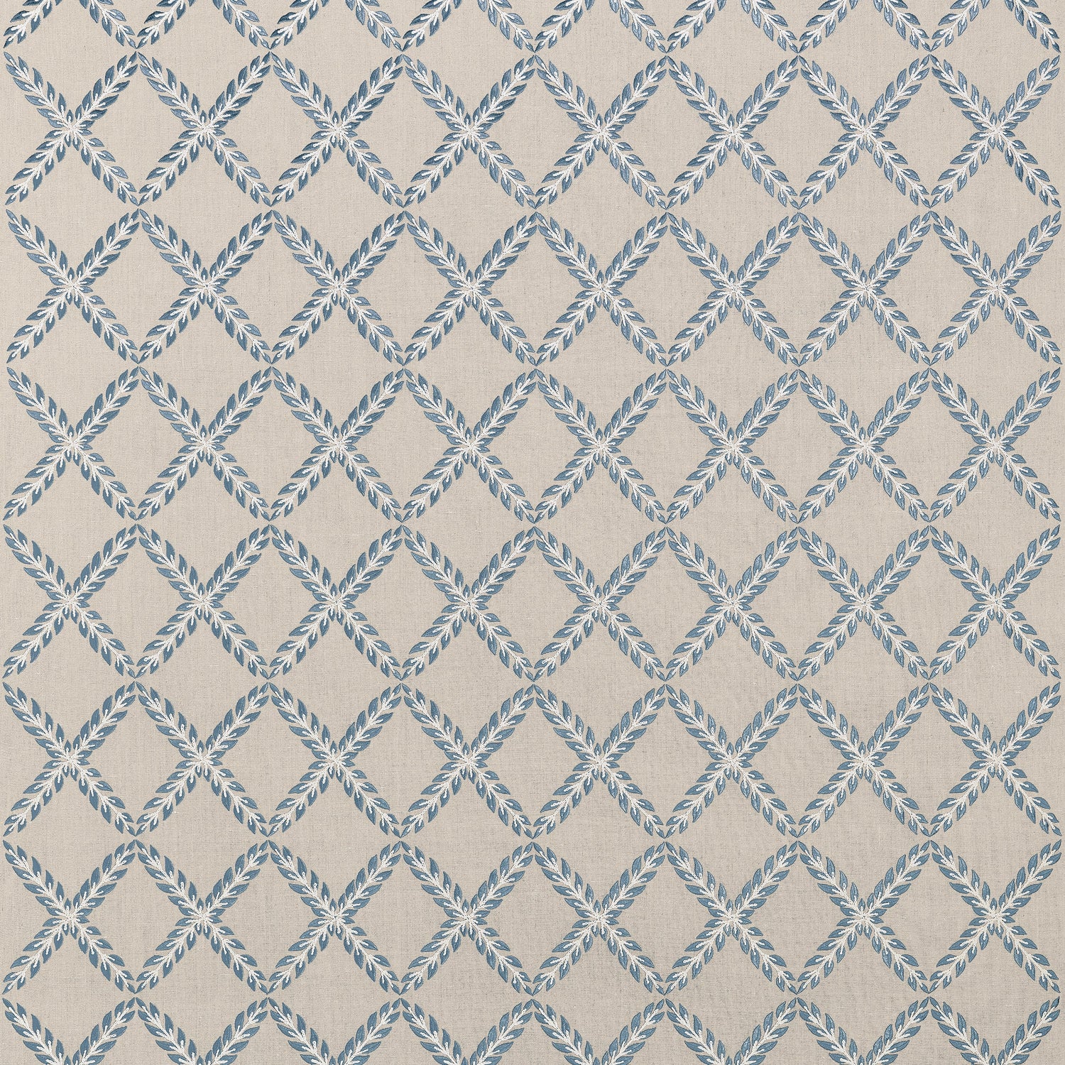 Halifax Embroidery fabric in mineral color - pattern number AW10745 - by Anna French in the Clermont collection