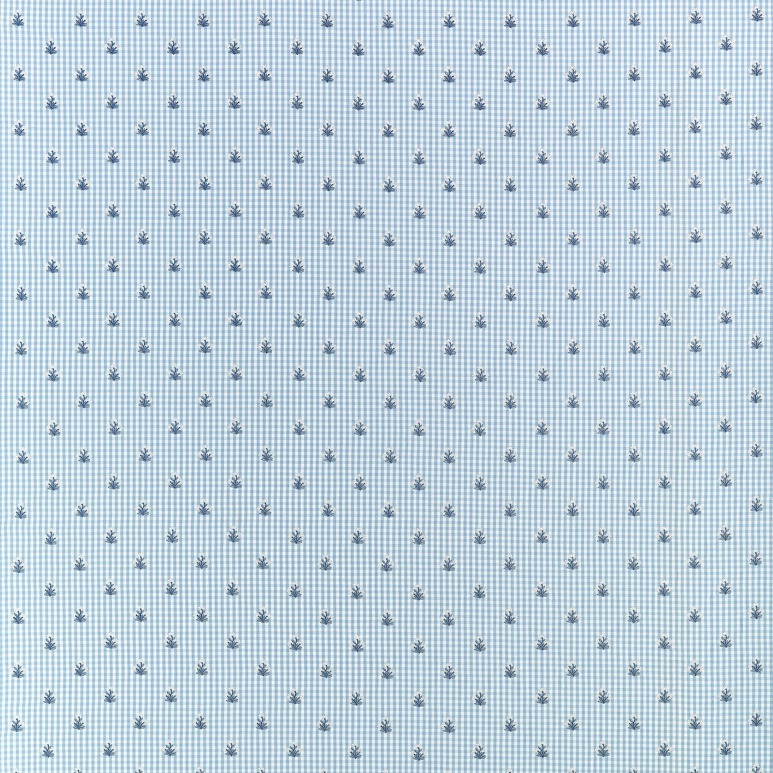 Sue Belle Embroidery fabric in sky color - pattern number AW10760 - by Anna French in the Clermont collection