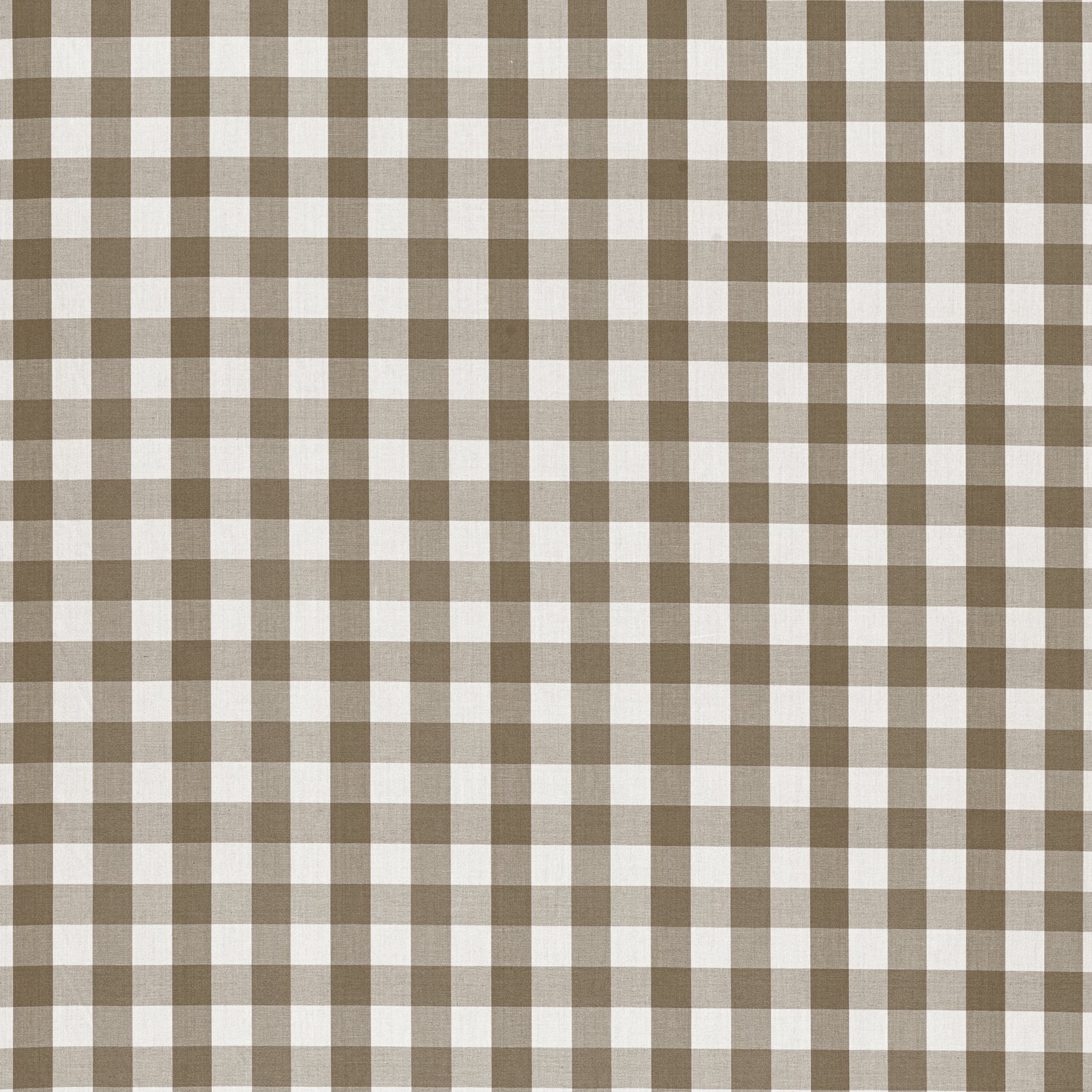 Saybrook Check fabric in brown color - pattern number AW15144 - by Anna French in the Antilles collection