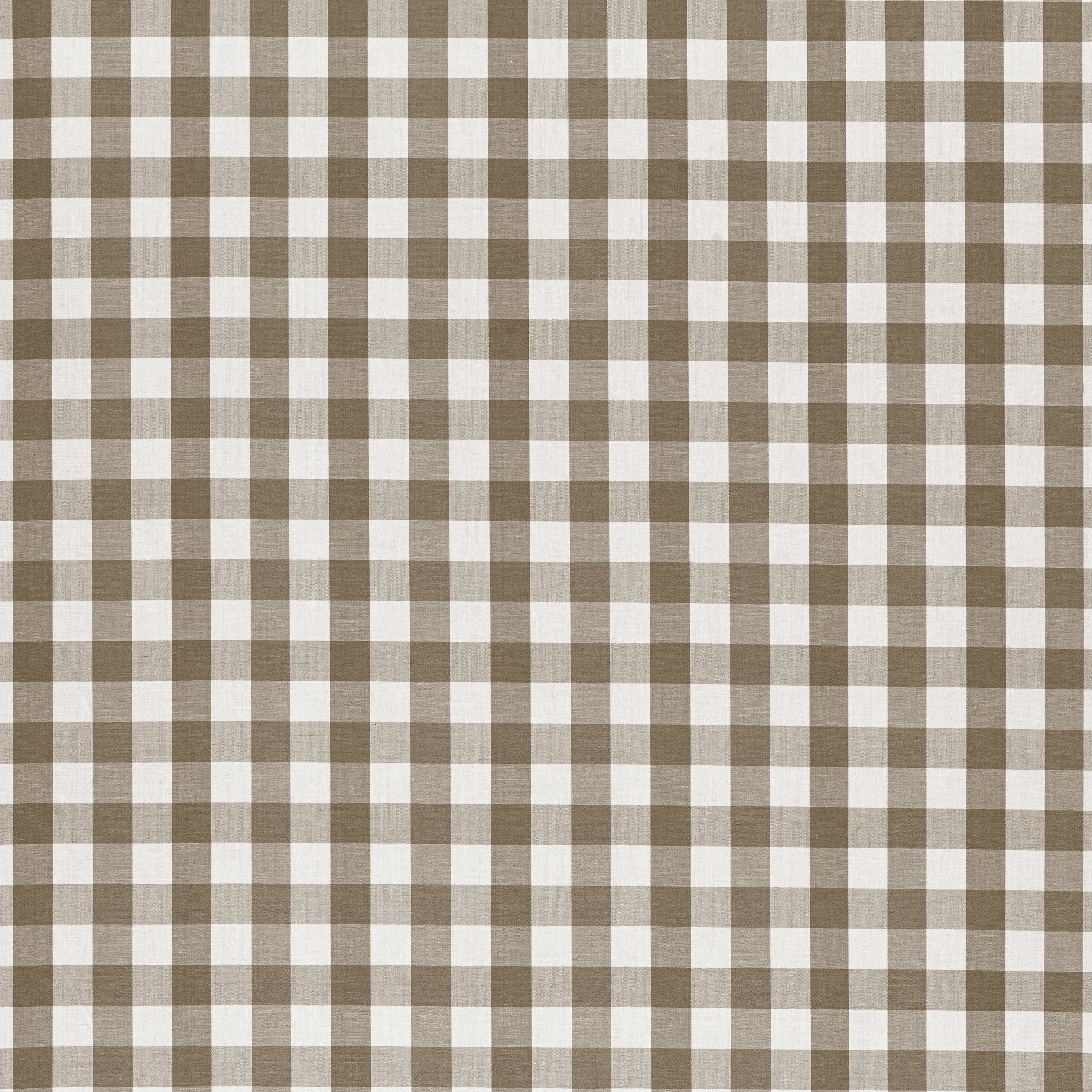 Saybrook Check fabric in brown color - pattern number AW15144 - by Anna French in the Antilles collection