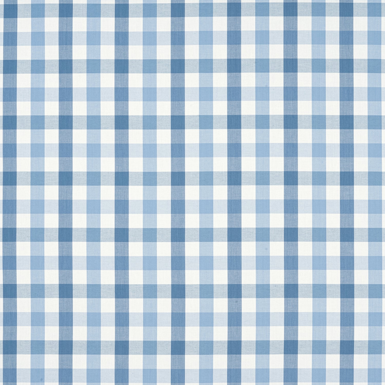 Saybrook Check fabric in light blue color - pattern number AW15147 - by Anna French in the Antilles collection
