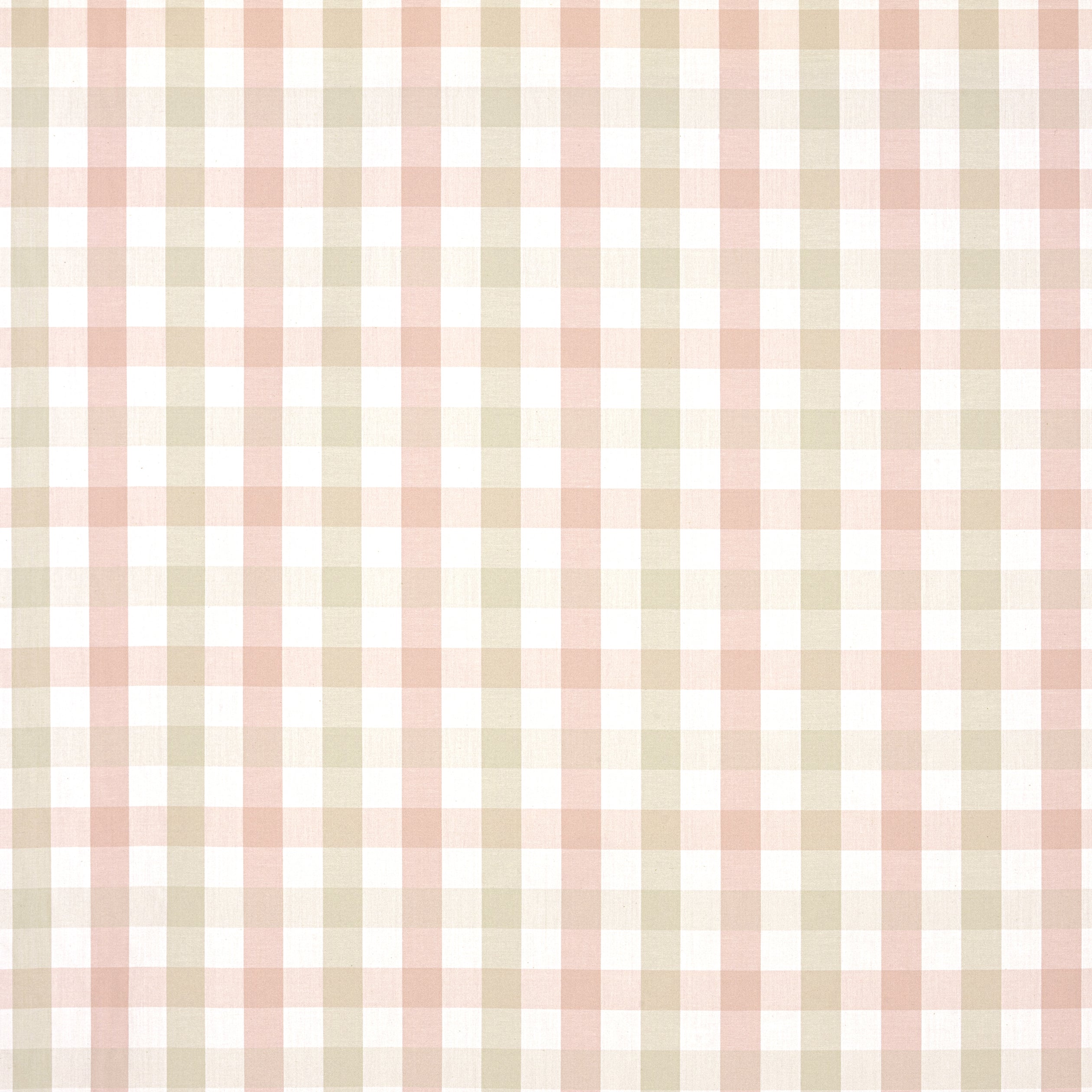 Saybrook Check fabric in pink and beige color - pattern number AW15149 - by Anna French in the Antilles collection