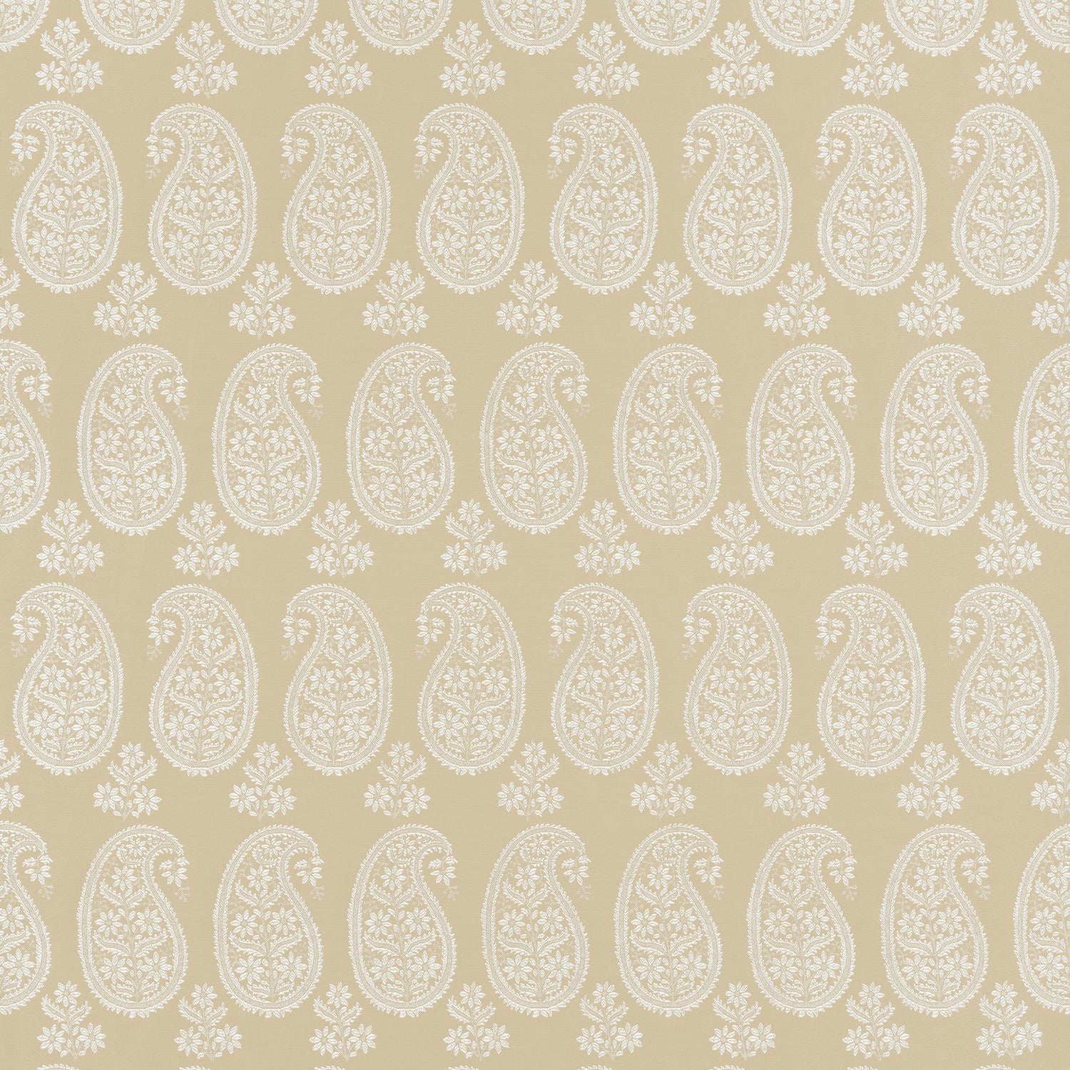 Campainia Paisley Beige Fabric