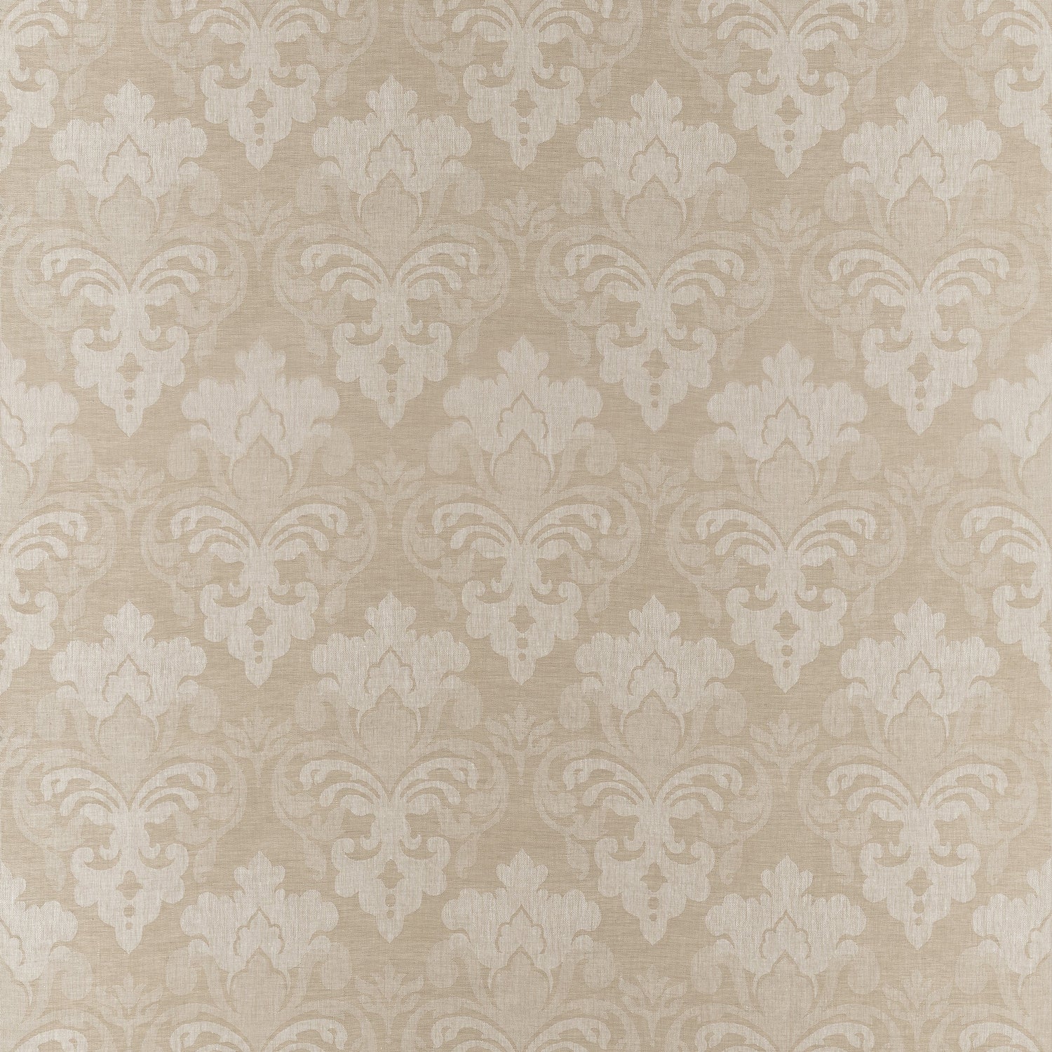 Darcey Damask Beige Fabric