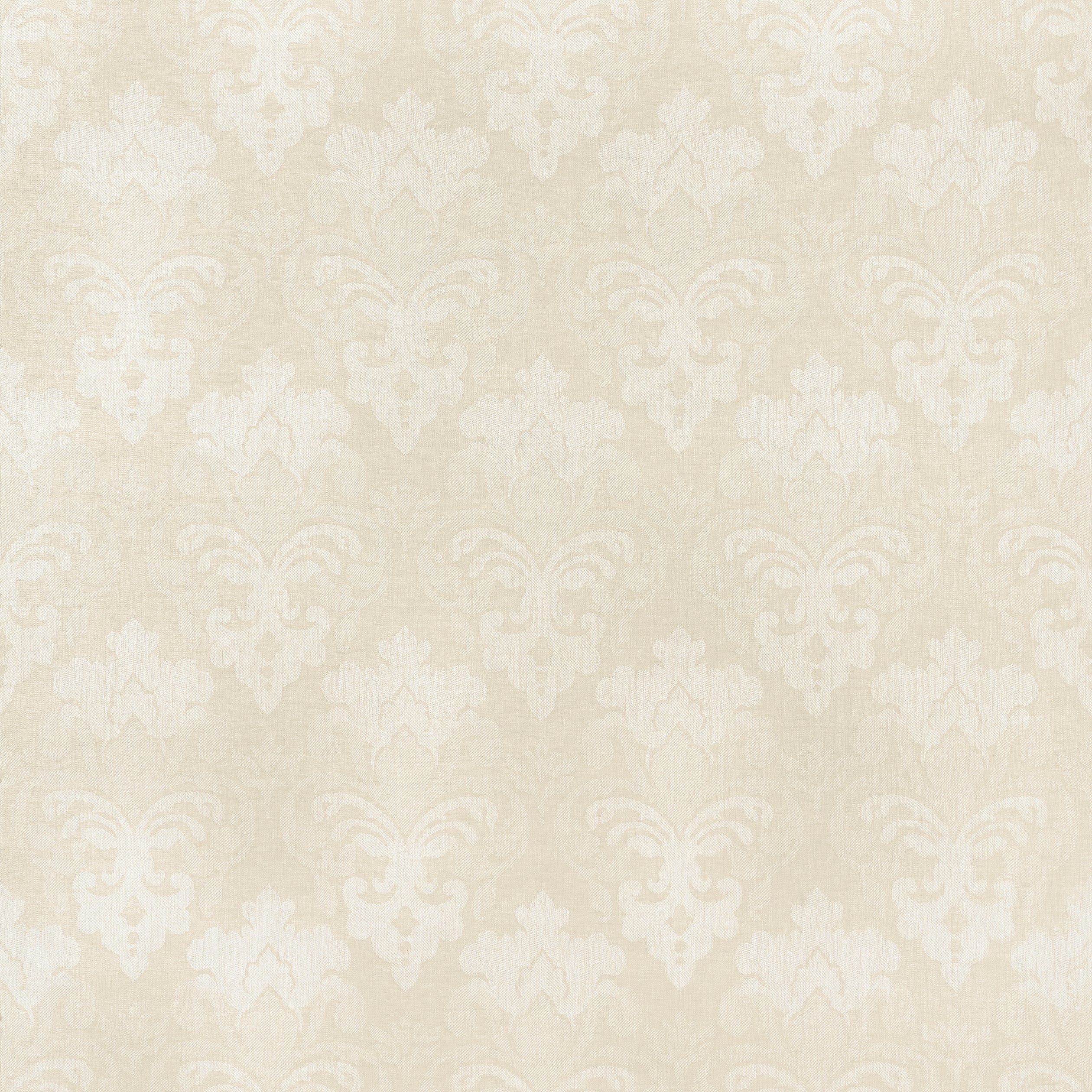 Darcey Damask Ivory Fabric