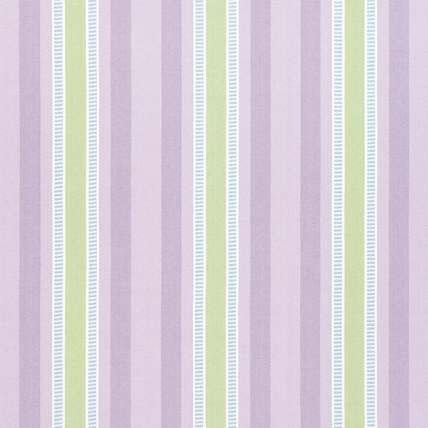 Dearden Stripe fabric in lavender and sage color - pattern number AW23153 - by Anna French in the Willow Tree collection