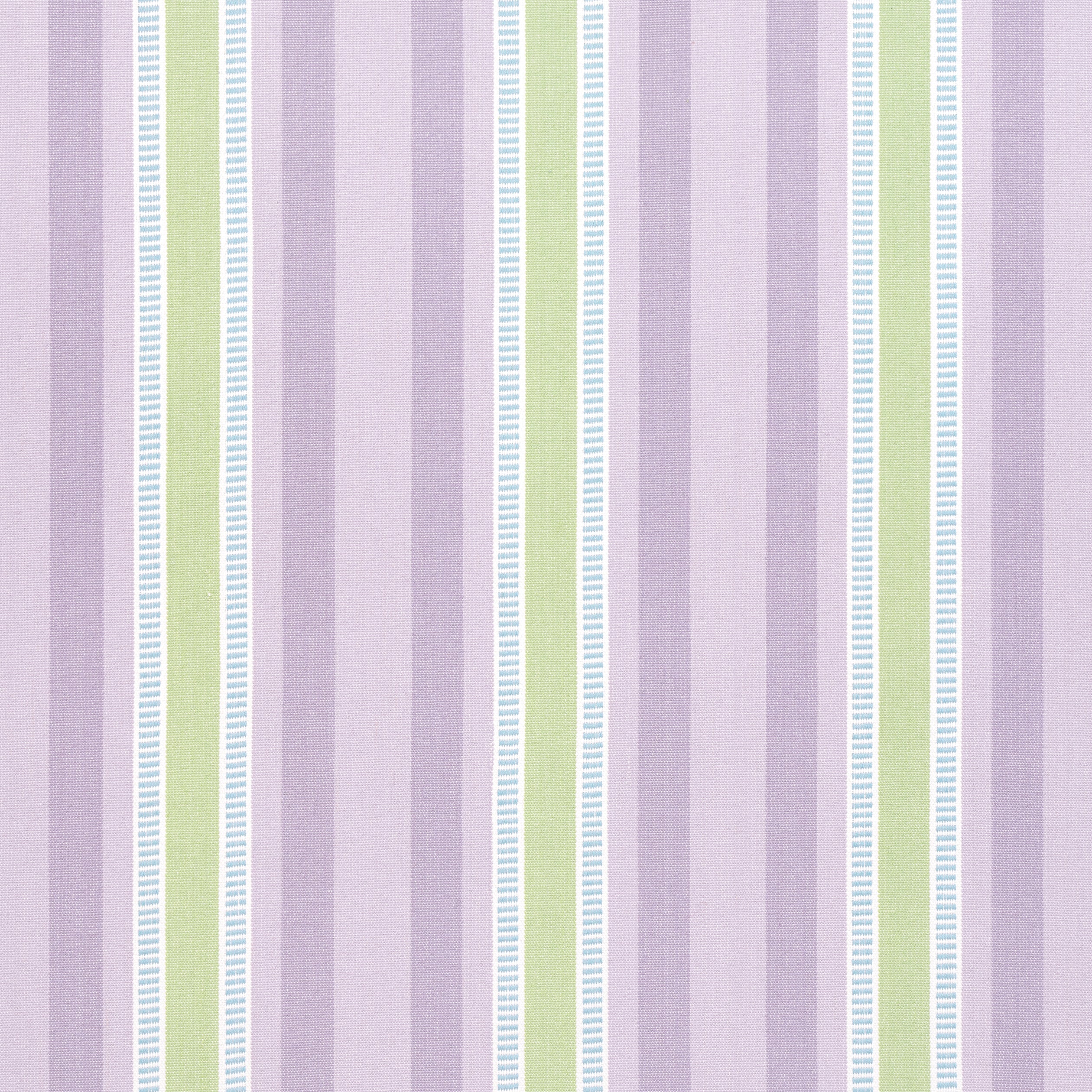 Dearden Stripe fabric in lavender and sage color - pattern number AW23153 - by Anna French in the Willow Tree collection