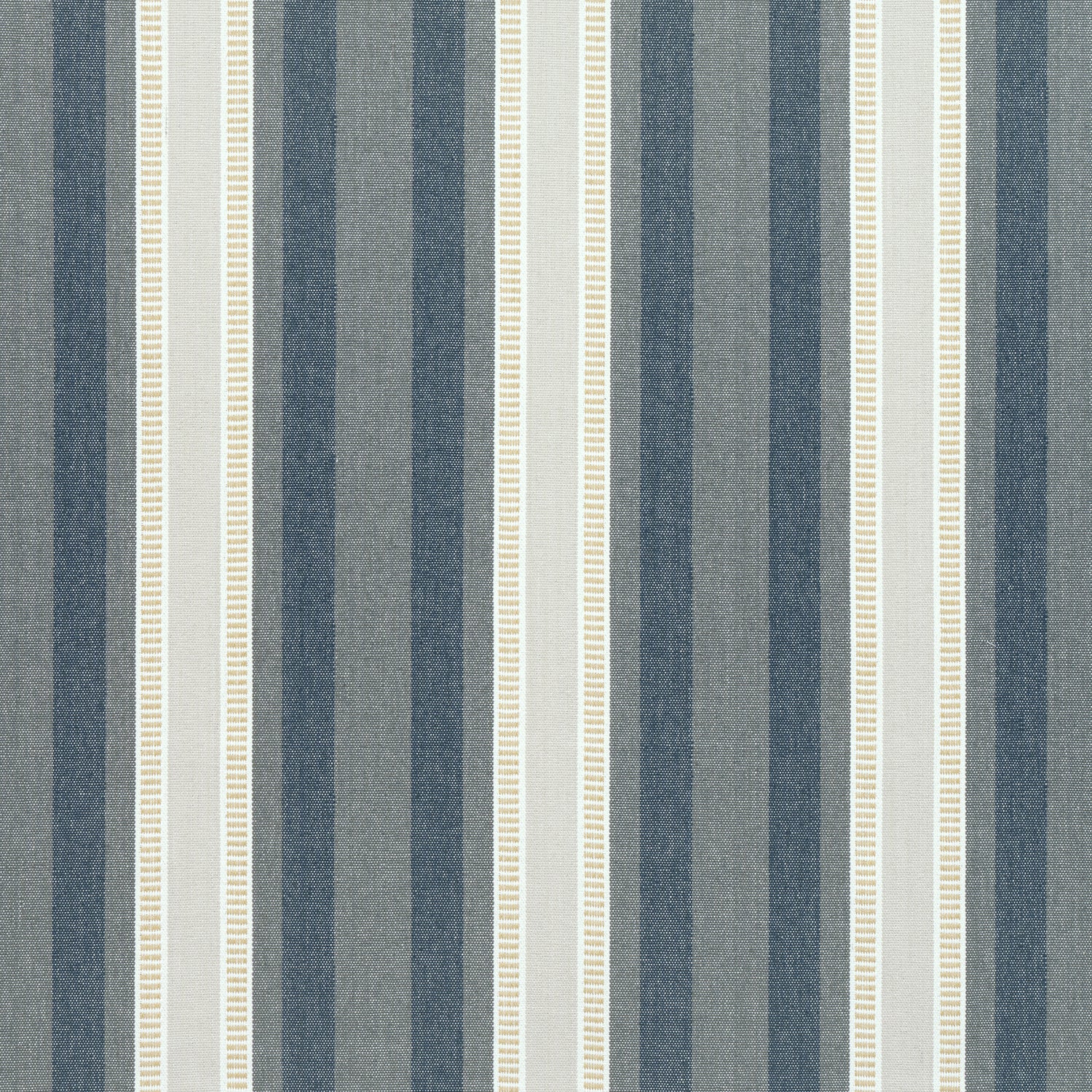 Dearden Stripe fabric in neutral color - pattern number AW23155 - by Anna French in the Willow Tree collection