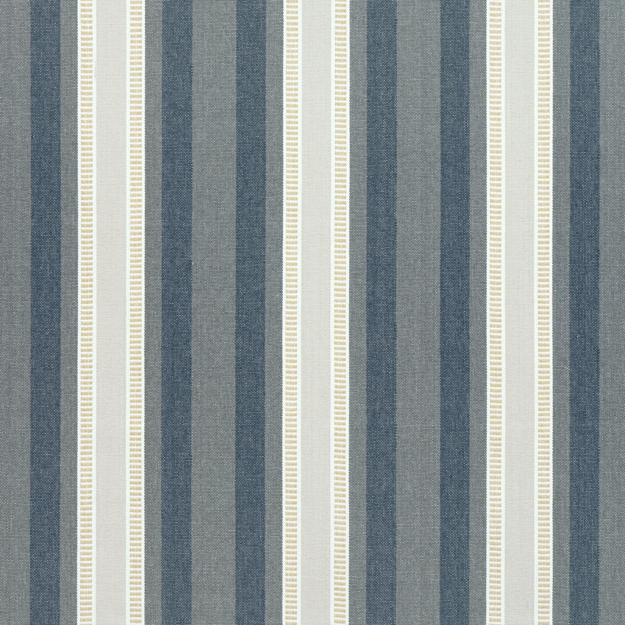 Dearden Stripe fabric in neutral color - pattern number AW23155 - by Anna French in the Willow Tree collection