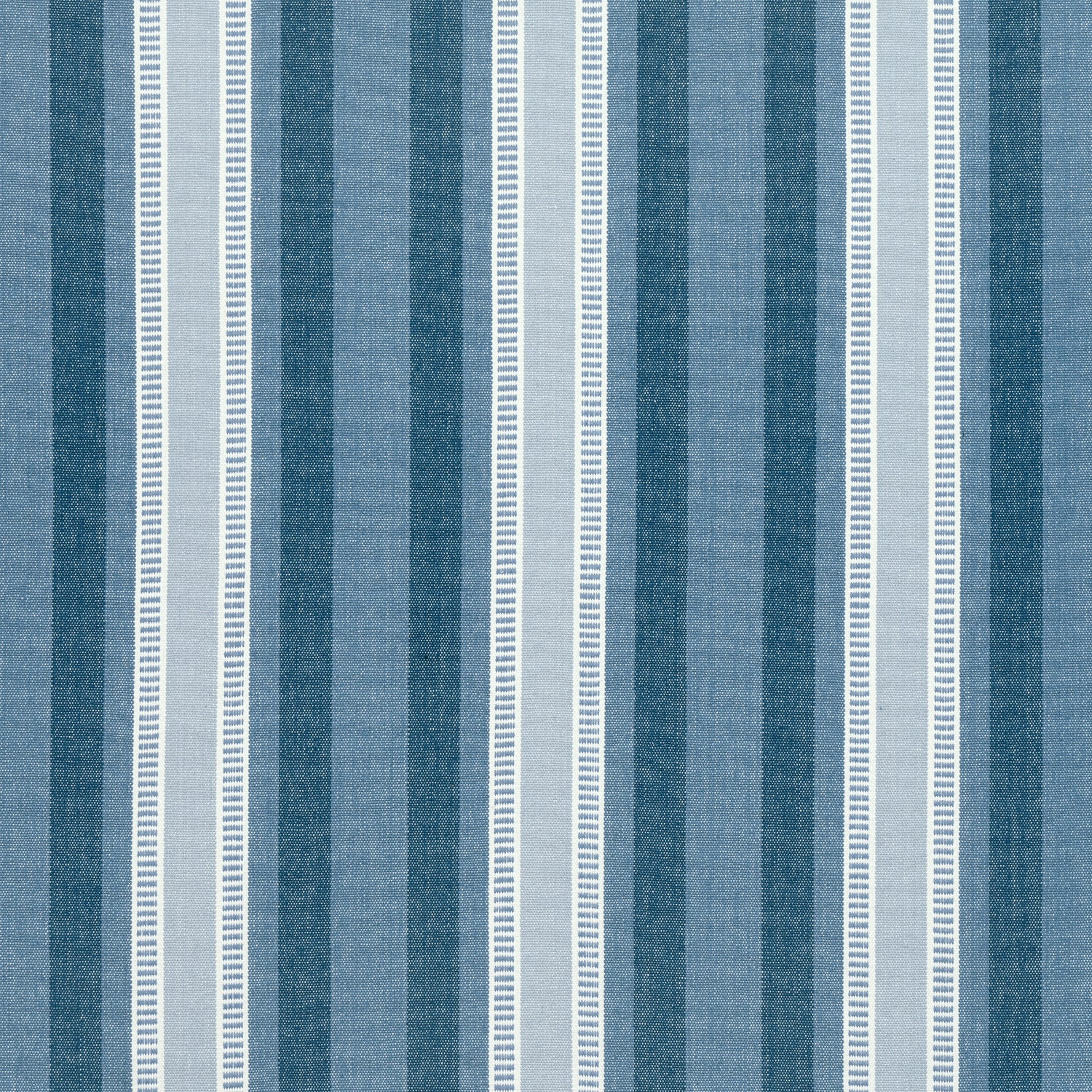 Dearden Stripe fabric in navy color - pattern number AW23156 - by Anna French in the Willow Tree collection