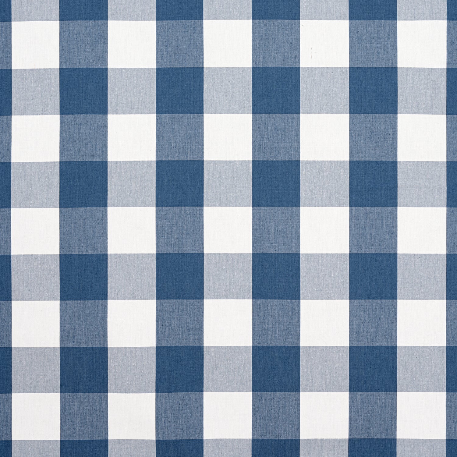 Hammond Check fabric in Navy color - pattern number AW24508 - by Anna French in the Devon collection