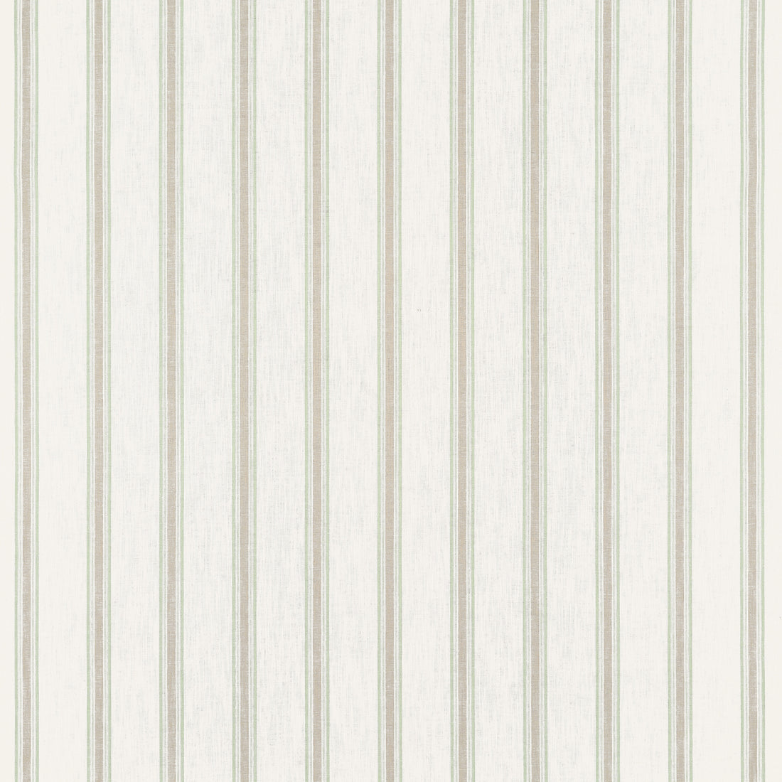 Beckley Stripe fabric in green color - pattern number AW57822 - by Anna French in the Bristol collection