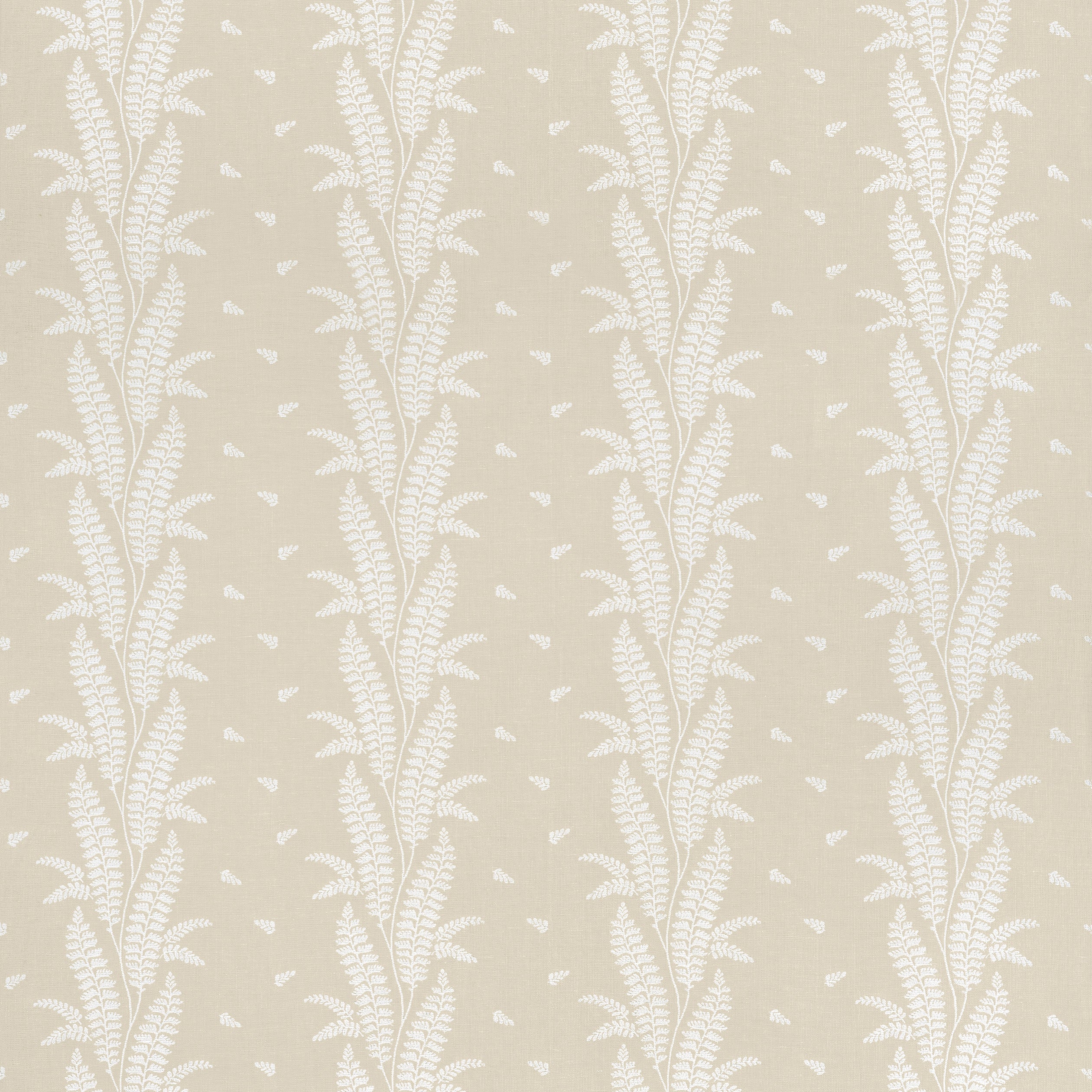 Ensbury Fern fabric in beige color - pattern number AW57824 - by Anna French in the Bristol collection