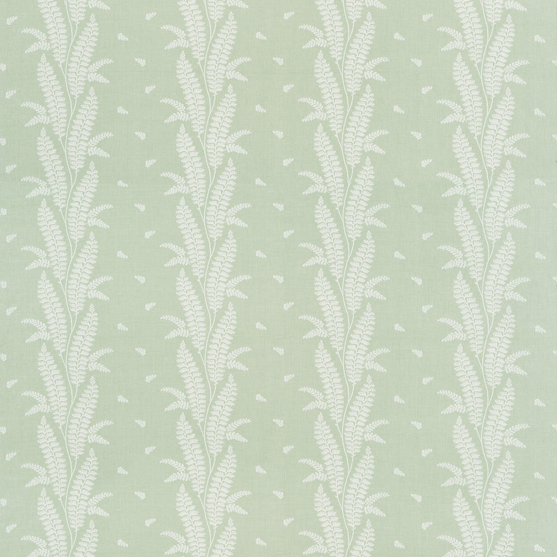 Ensbury Fern fabric in green color - pattern number AW57826 - by Anna French in the Bristol collection