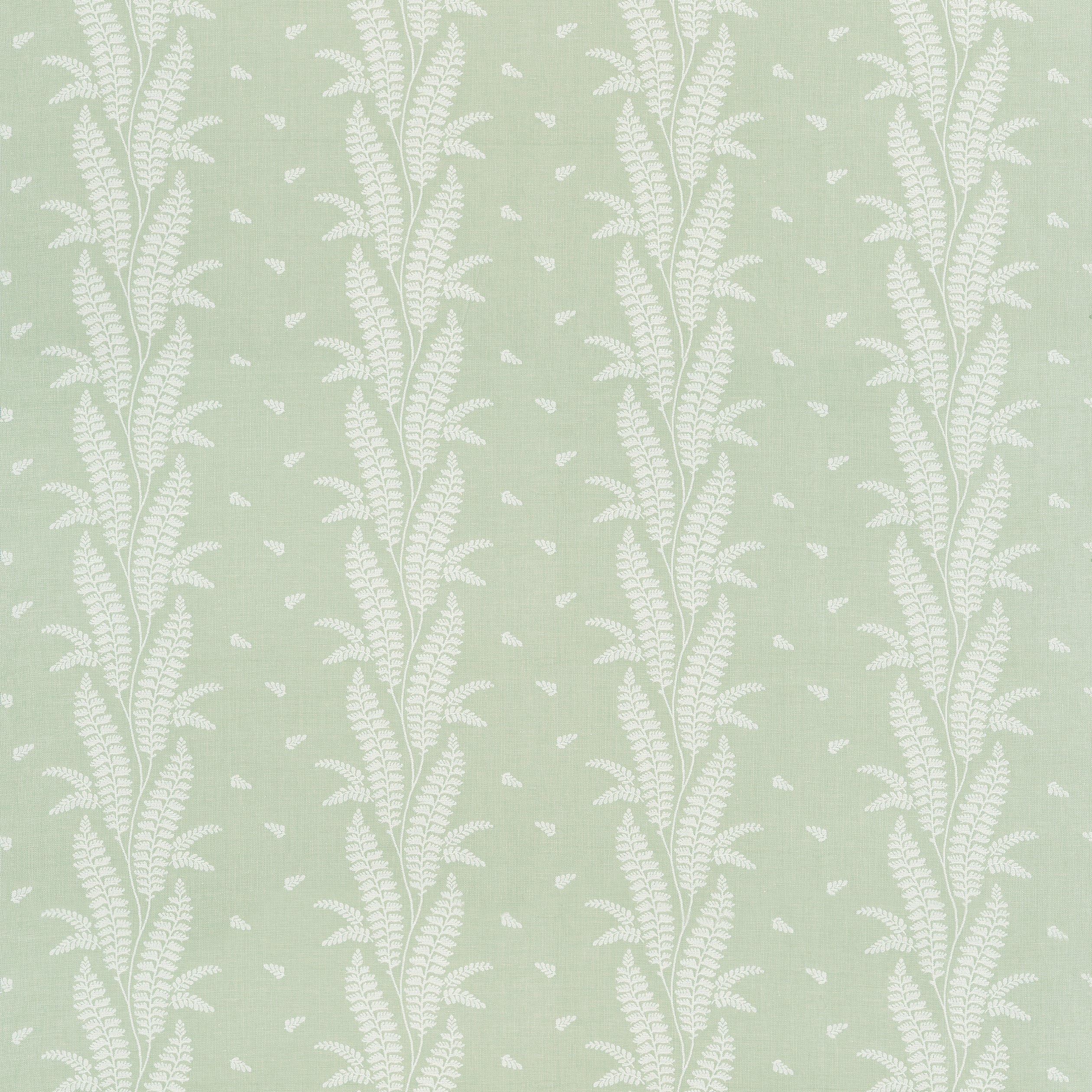 Ensbury Fern fabric in green color - pattern number AW57826 - by Anna French in the Bristol collection