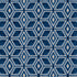 Jardin Maze fabric in navy color - pattern number AW72986 - by Anna French in the Manor collection