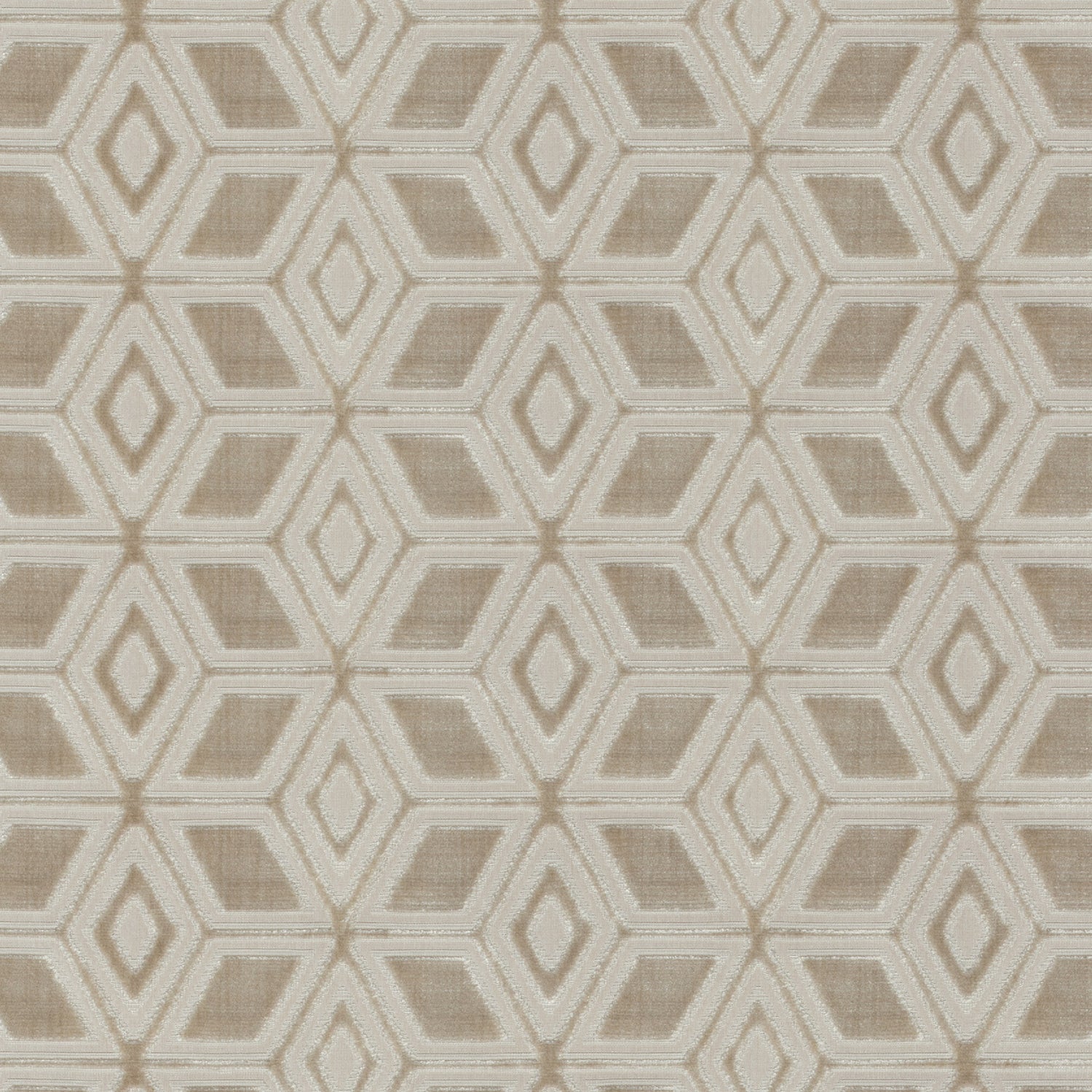 Jardin Maze fabric in cream color - pattern number AW72987 - by Anna French in the Manor collection