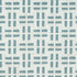 Lock Embroidery fabric in aqua color - pattern number AW73003 - by Anna French in the Meridian collection