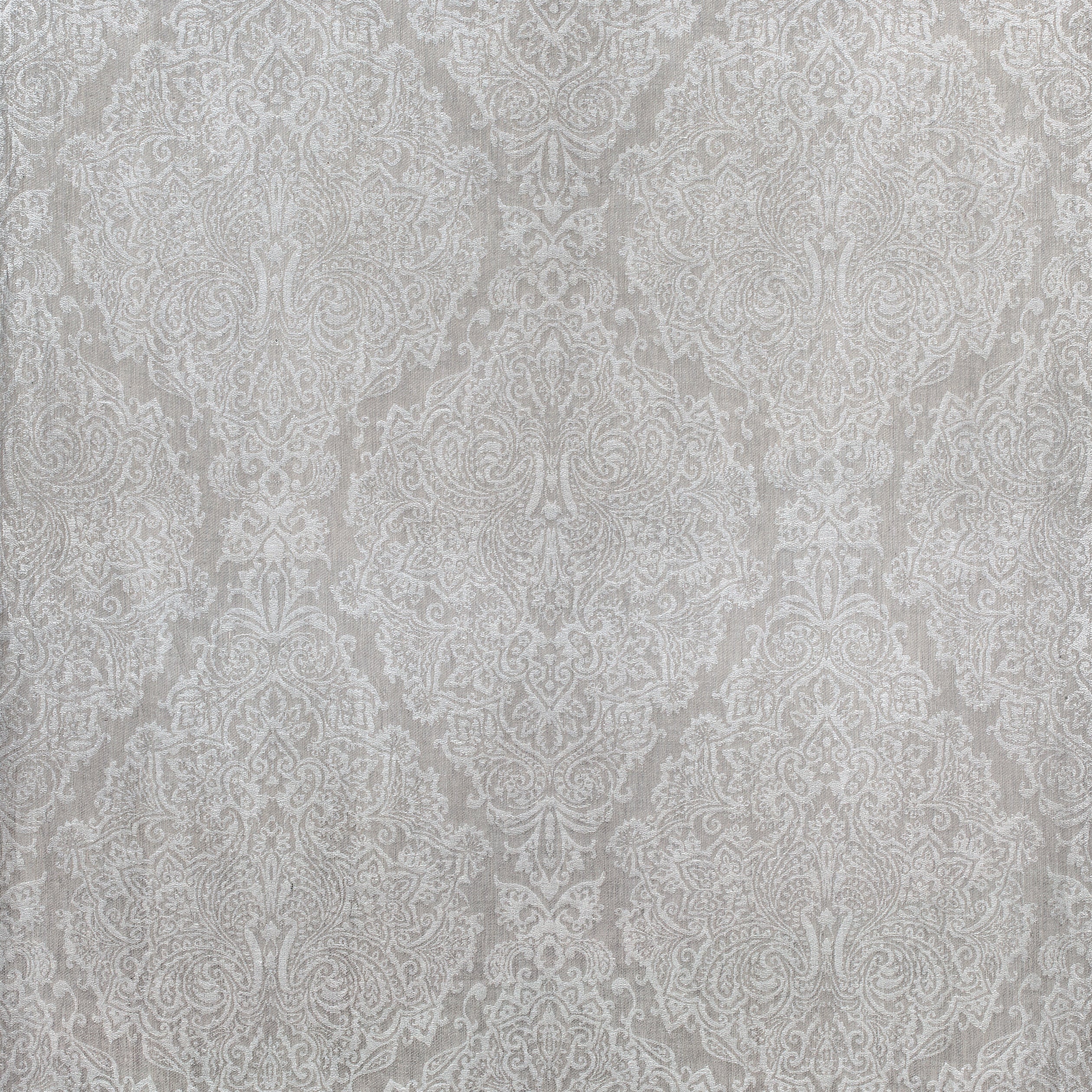 Sterling Paisley fabric in flax color - pattern number AW73026 - by Anna French in the Meridian collection