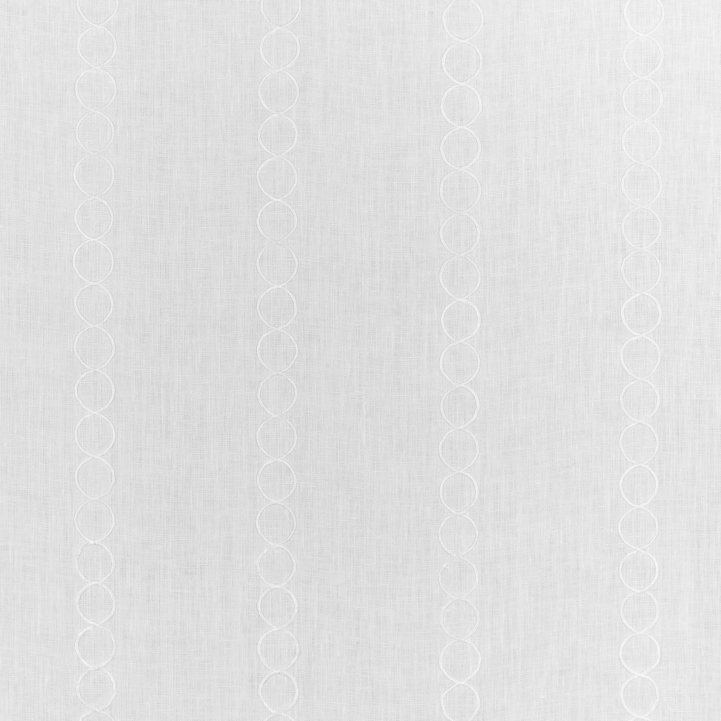 Rings fabric in white color - pattern number AW9117 - by Anna French in the Natural Glimmer collection