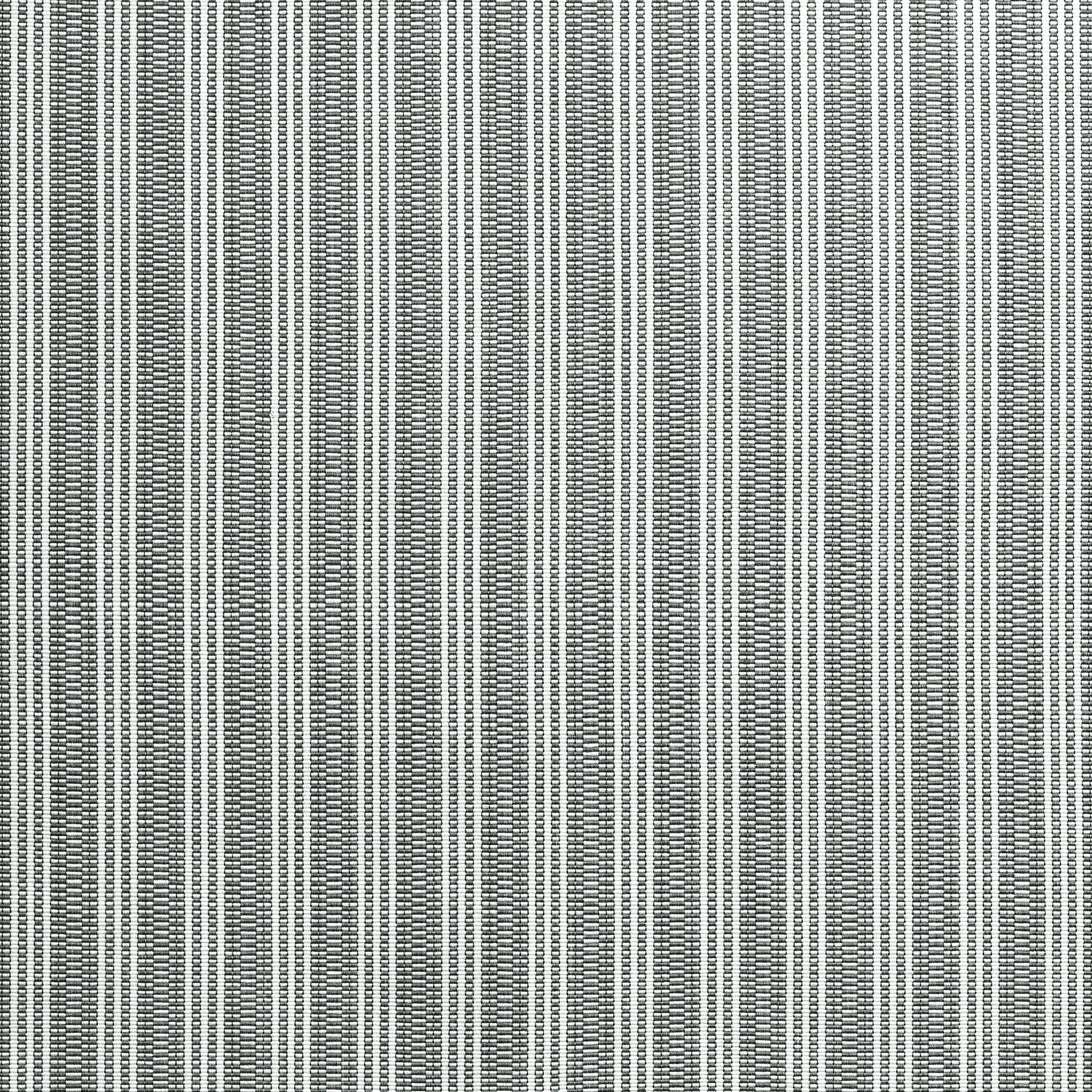 Reed Stripe fabric in black color - pattern number AW9845 - by Anna French in the Nara collection