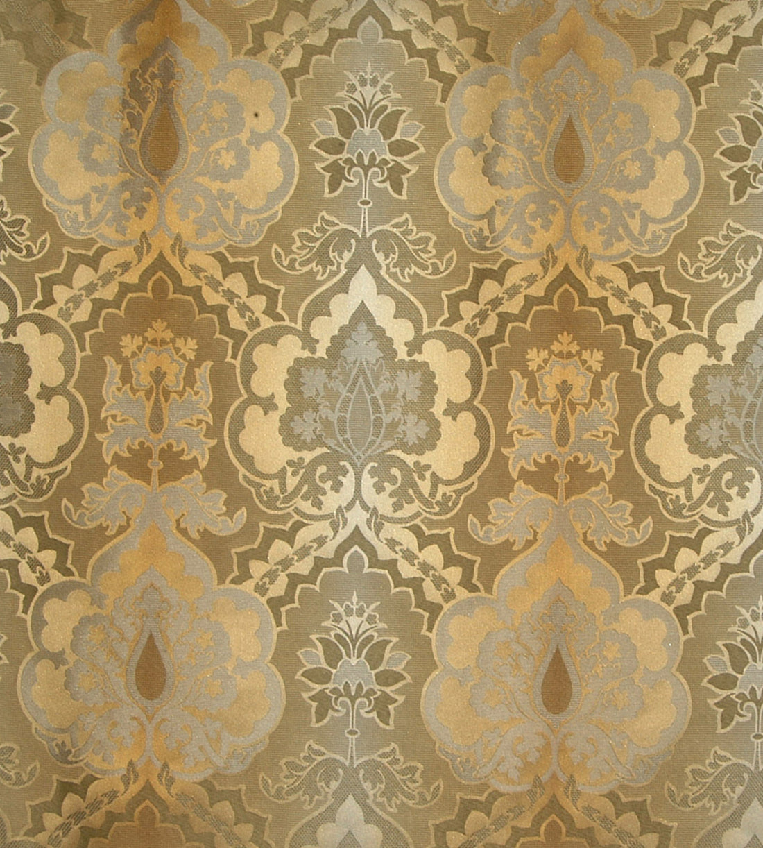 Villa Farnese fabric in blue topaz color - pattern number AW 00093158 - by Scalamandre in the Scalamandre Dec 2024 collection