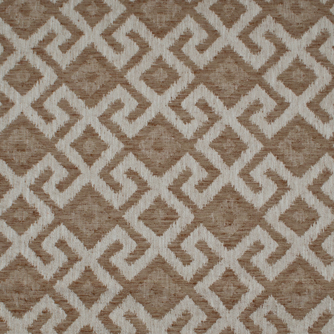 Aztec Neve fabric in chestnut color - pattern number 09188 - by Europatex in the Aztec collection