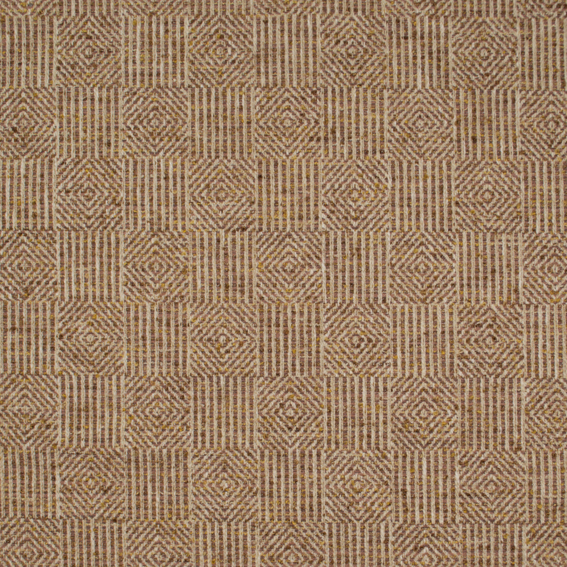 Aztec Osiris fabric in apricot color - pattern number 09206 - by Europatex in the Aztec collection