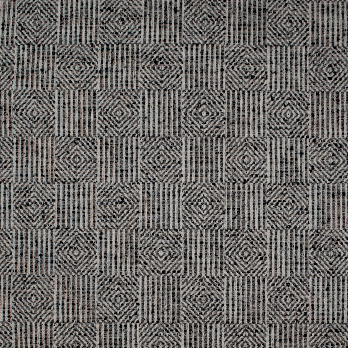 Aztec Osiris fabric in charcoal color - pattern number 09207 - by Europatex in the Aztec collection
