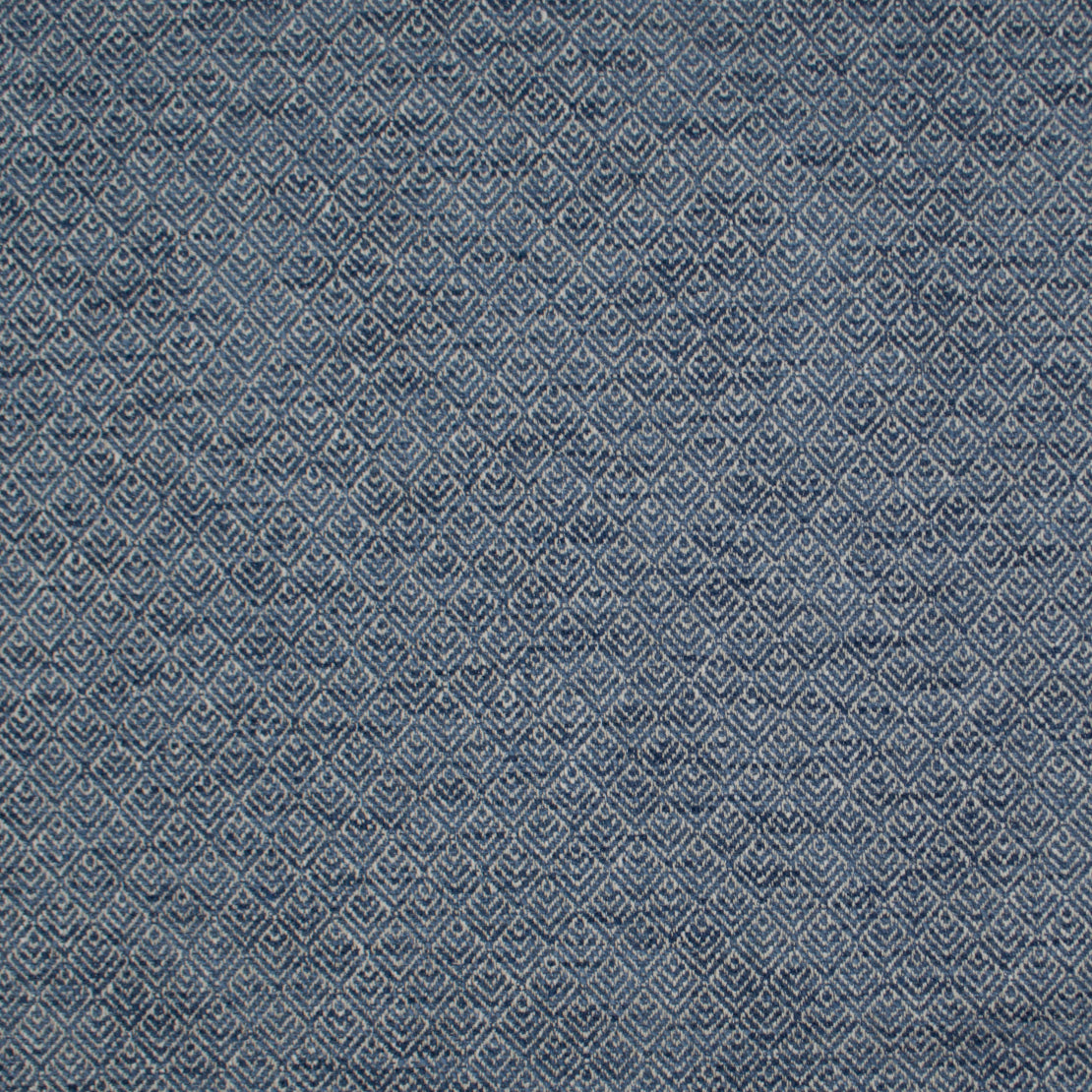 Aztec Paladin fabric in marine color - pattern number 09217 - by Europatex in the Aztec collection