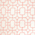 Bambu Fret fabric in coral color - pattern BAMBU FRET.719.0 - by Kravet Couture in the Jan Showers Charmant collection