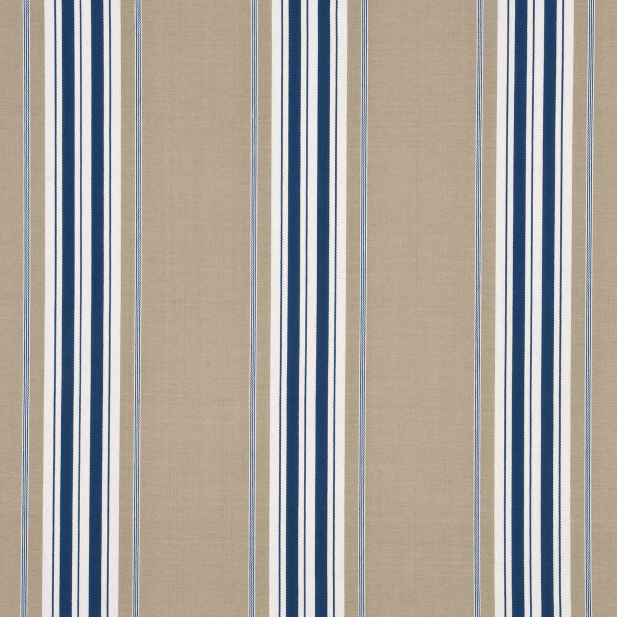 Sherbourne Stripe fabric in indigo color - pattern BF10447.1.0 - by G P &amp; J Baker in the Marwood I collection