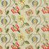 Elvaston fabric in red/slate/citron color - pattern BF10532.3.0 - by G P & J Baker in the Langdale collection