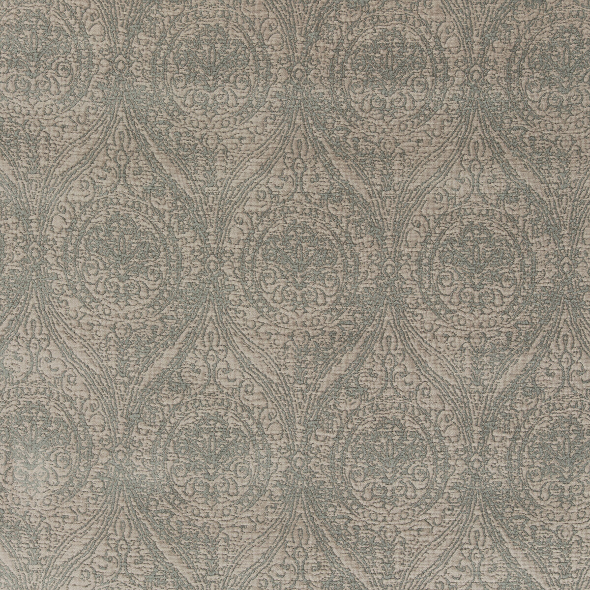 Wolsey fabric in verdigris color - pattern BF10654.2.0 - by G P &amp; J Baker in the Historic Royal Palaces collection