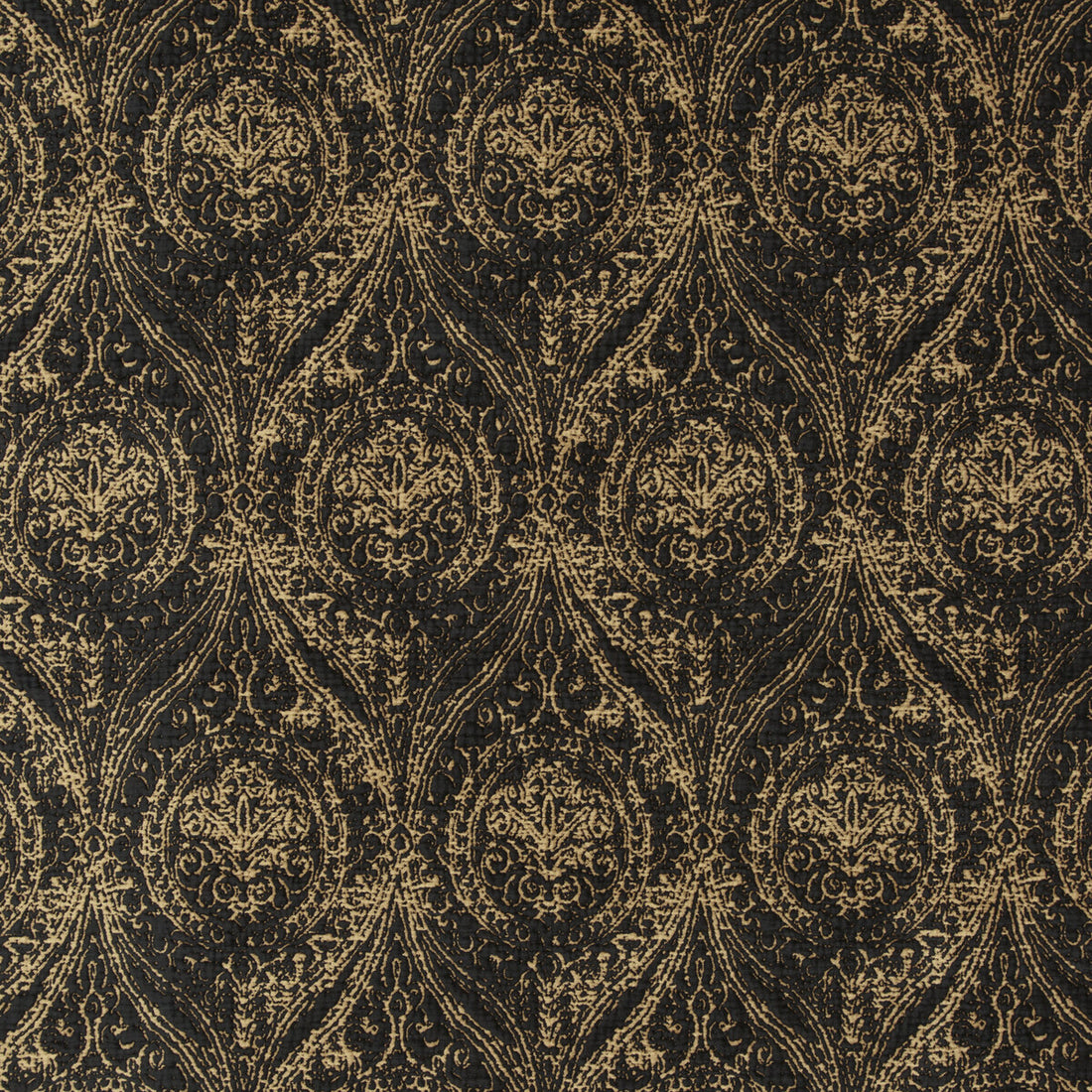 Wolsey fabric in bronze/ebony color - pattern BF10654.5.0 - by G P &amp; J Baker in the Historic Royal Palaces collection