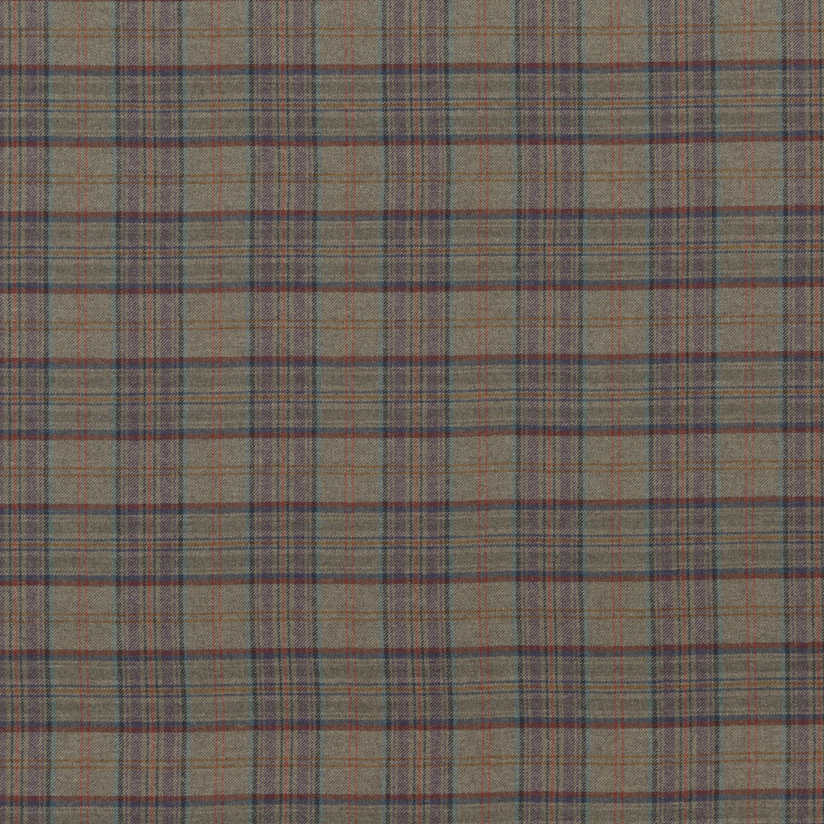 Victoria Plaid fabric in royal blue color - pattern BF10655.2.0 - by G P &amp; J Baker in the Historic Royal Palaces collection