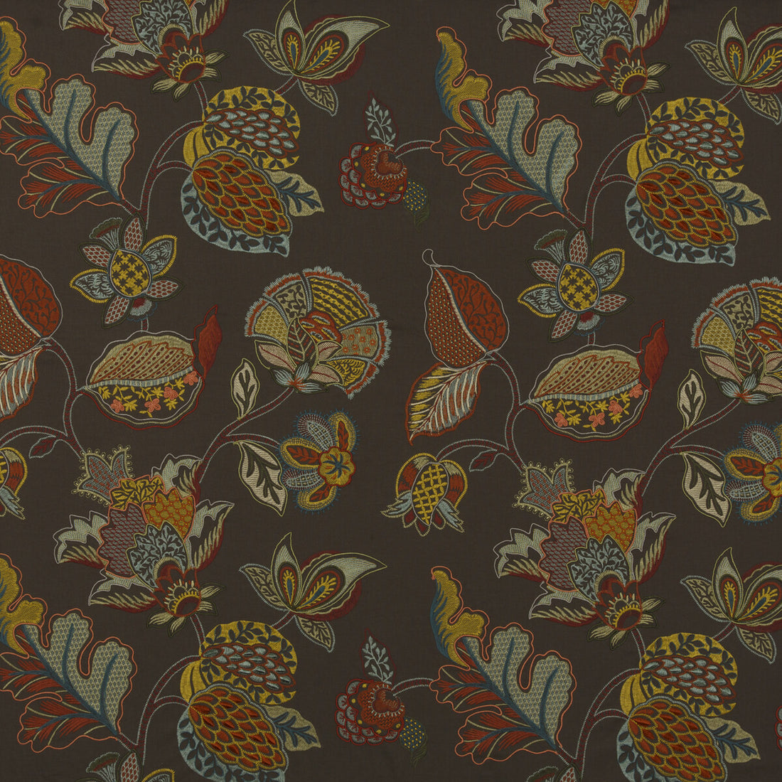 Audley fabric in amber/bronze color - pattern BF10659.2.0 - by G P &amp; J Baker in the Historic Royal Palaces collection