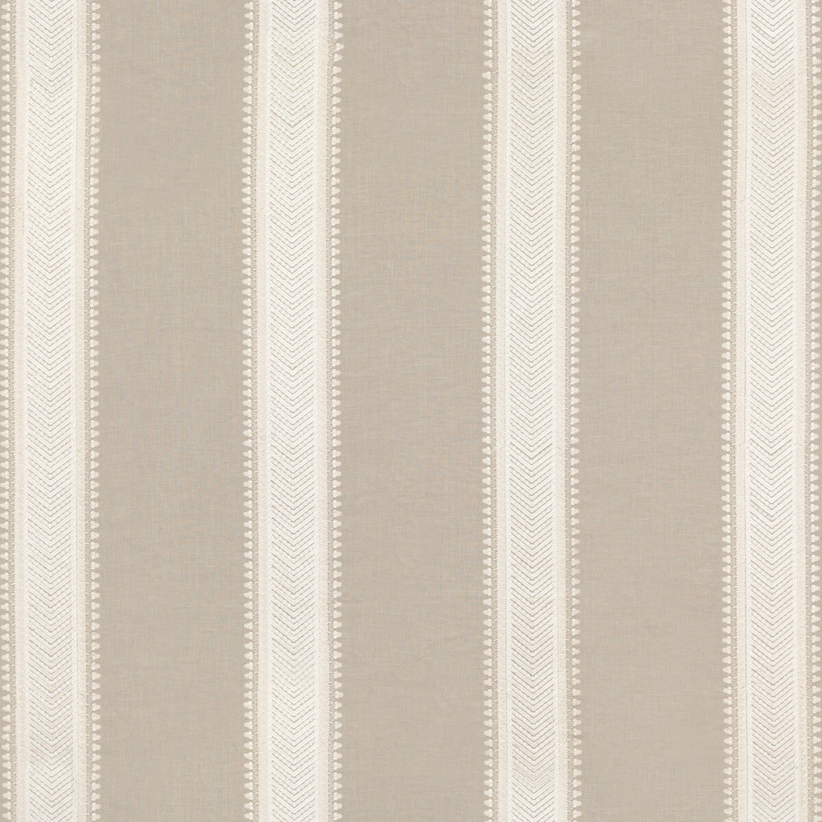 Kerris Stripe fabric in dove color - pattern BF10799.3.0 - by G P &amp; J Baker in the Artisan II collection