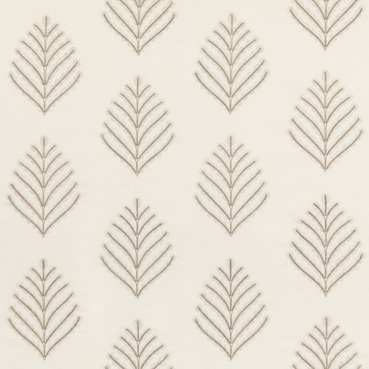 Treen fabric in ivory/stone color - pattern BF10800.3.0 - by G P &amp; J Baker in the Artisan II collection