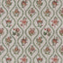 Burford Embroidery fabric in emerald/red color - pattern BF11025.5.0 - by G P & J Baker in the Burford collection