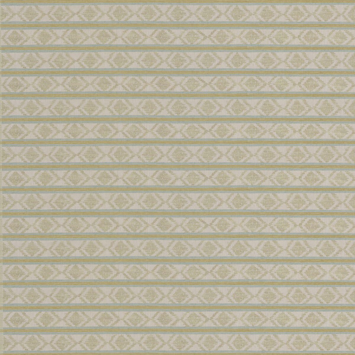 Burford Stripe fabric in aqua/green color - pattern BF11034.4.0 - by G P &amp; J Baker in the Burford Weaves collection