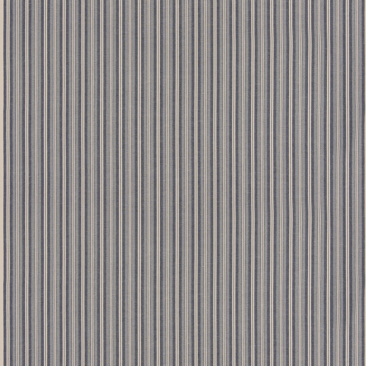 Laverton Stripe fabric in indigo color - pattern BF11037.680.0 - by G P &amp; J Baker in the Baker House Plain &amp; Stripe II collection