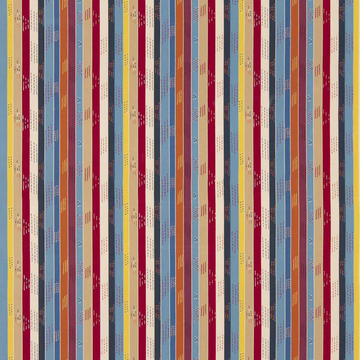 Jogalong fabric in jewel color - pattern BF11061.1.0 - by G P &amp; J Baker in the X Kit Kemp Stripes collection
