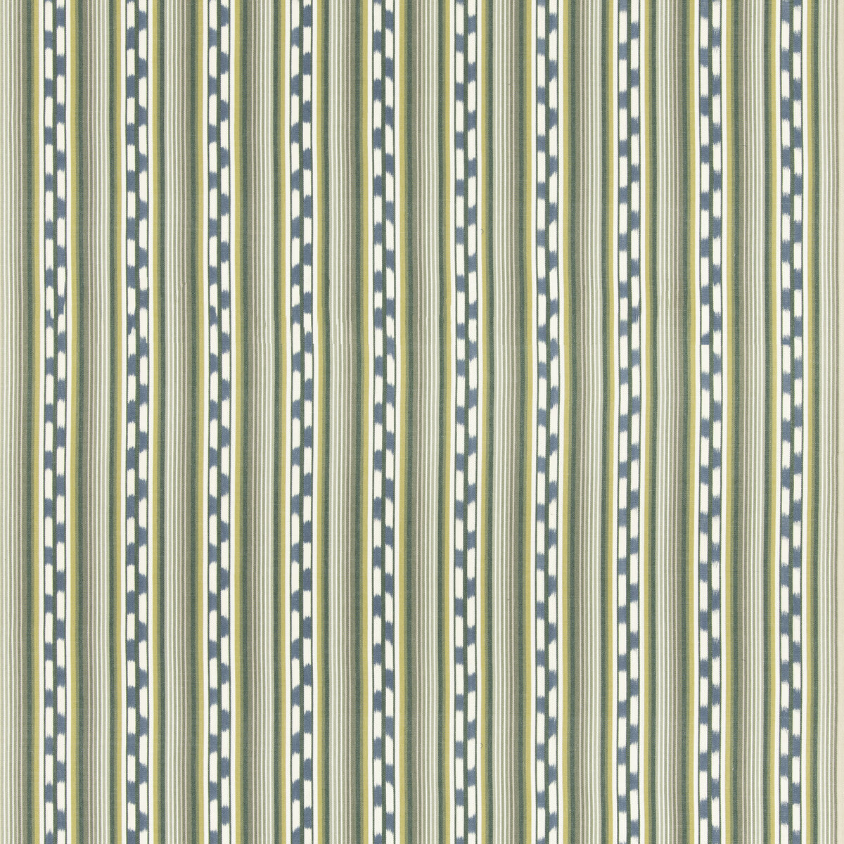 Halki Stripe fabric in emerald blue color - pattern number BF11081.3.0 - by G P &amp; J Baker in the Eldon collection