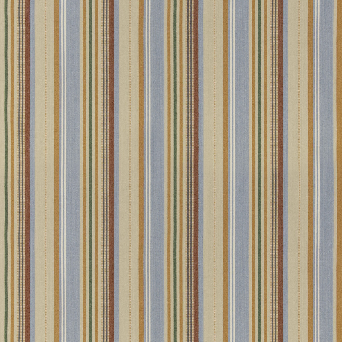 Petra Stripe fabric in soft blue color - pattern number BF11082.2.0 - by G P &amp; J Baker in the Eldon collection
